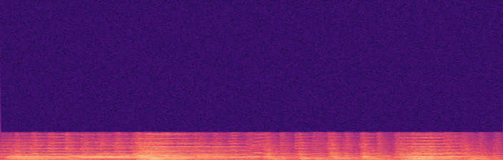 Spectrogram for Degraded